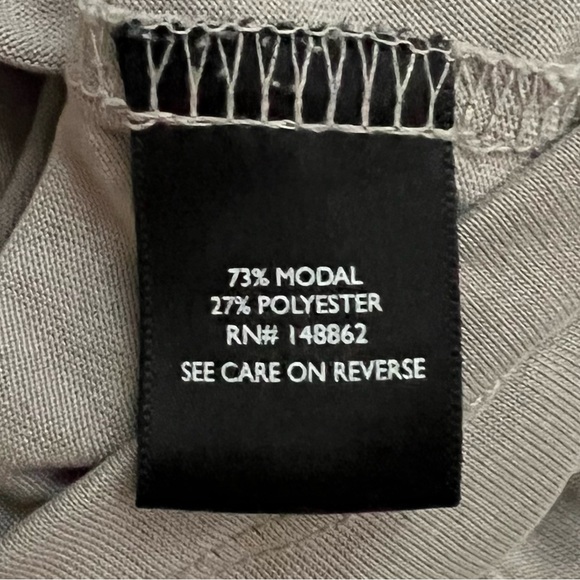 Torrid Beige Modal Short Sleeve Keyhole Shirt - Picture 7 of 7